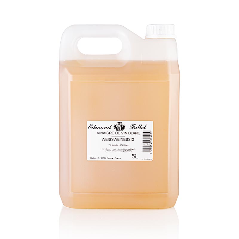 Fallot Old White Wine Vinegar, by Edmond Fallot - 5 litres - canister