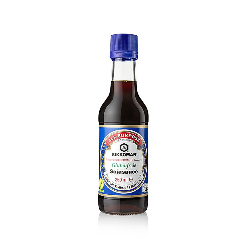Sojasas - Tamari, Kikkoman, glutenfri, Japan - 250 ml - Flaska