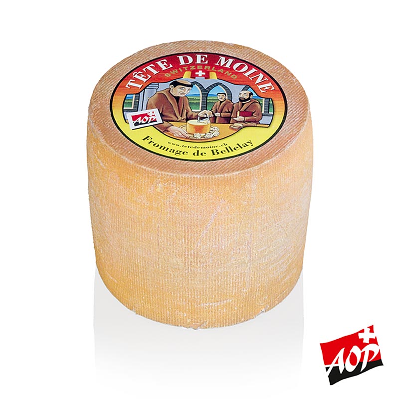 Tete de Moine - Tete de Moine AOP, meule entiere - environ 800 g - dejouer