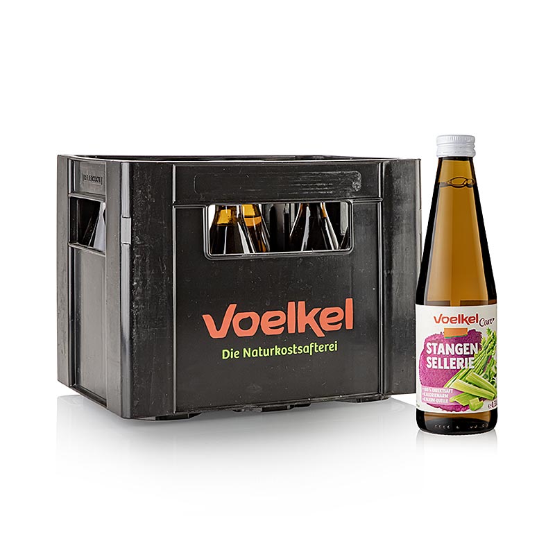Voelkel Care selleristaengler, sellerijuice, oekologisk - 3,3 l, 10 x 330 ml - Depositum