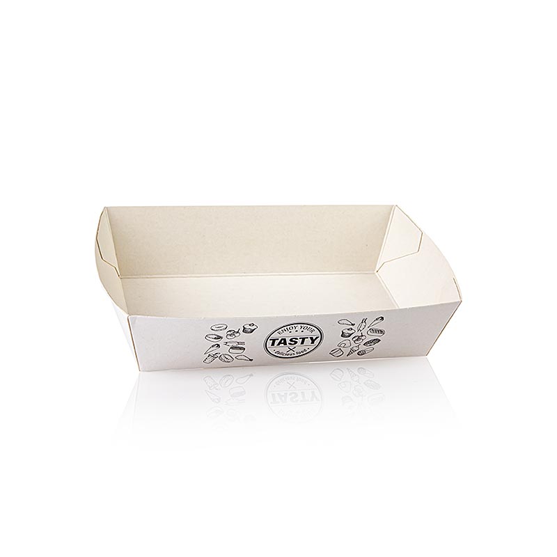 Bol pentru gustari Tasty, A 13, 130x77x35mm, carton - 400 de bucati - Carton