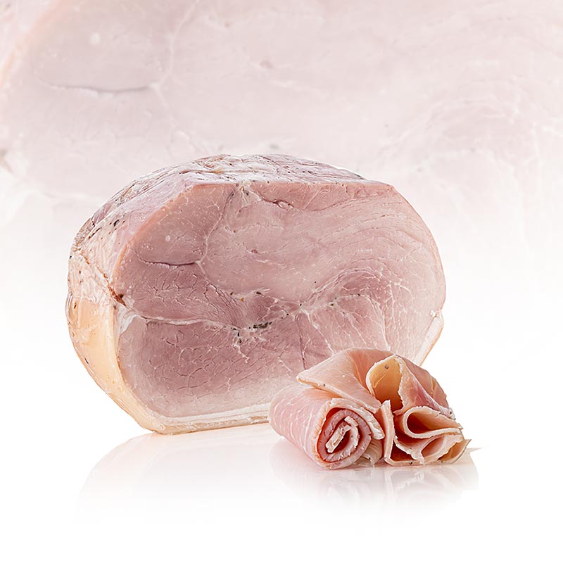 Kokt skinka med tryffel (Tuber aestivum), halverad, Subalpino - ca 4,2 kg - vakuum