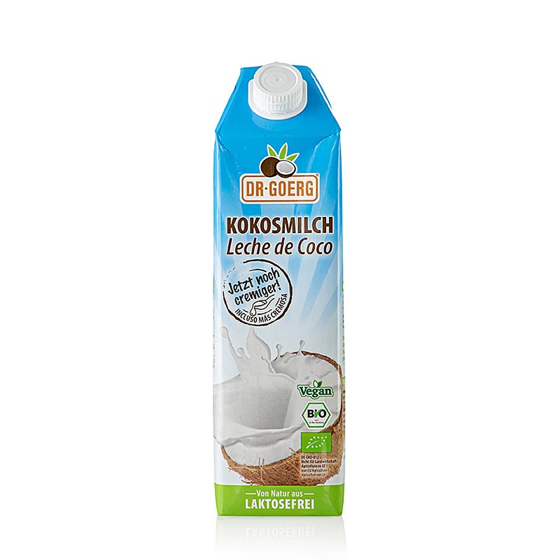 Dr. Goerg 100 % organsko kokosovo mleko - 1 l - Tetra Pak