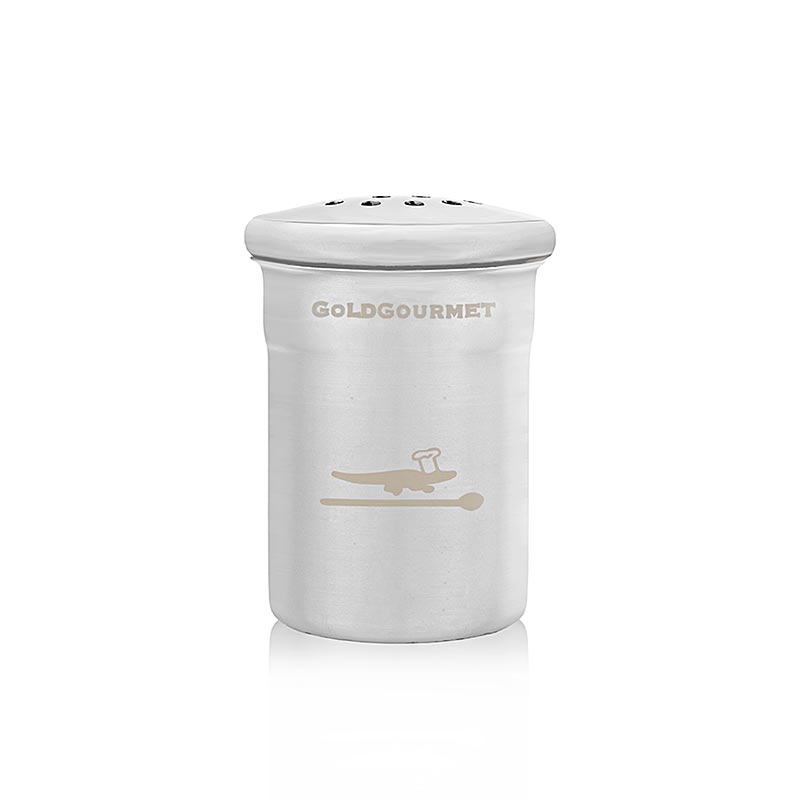 Ar - shaker celik inox per thekon gjethe ari, Ø 5cm / 6cm i larte, pa permbajtje - 1 cope - kuti