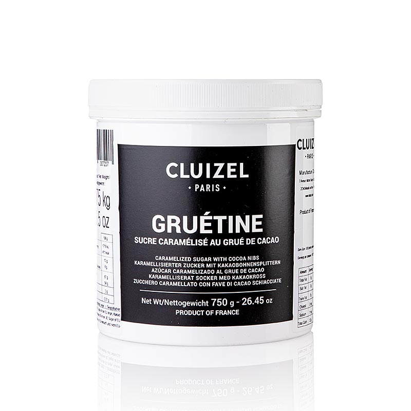 Gruetine - Caramelized Cocoa Grue (kakomolar), Michel Cluizel - 750 g - Pe - fotu