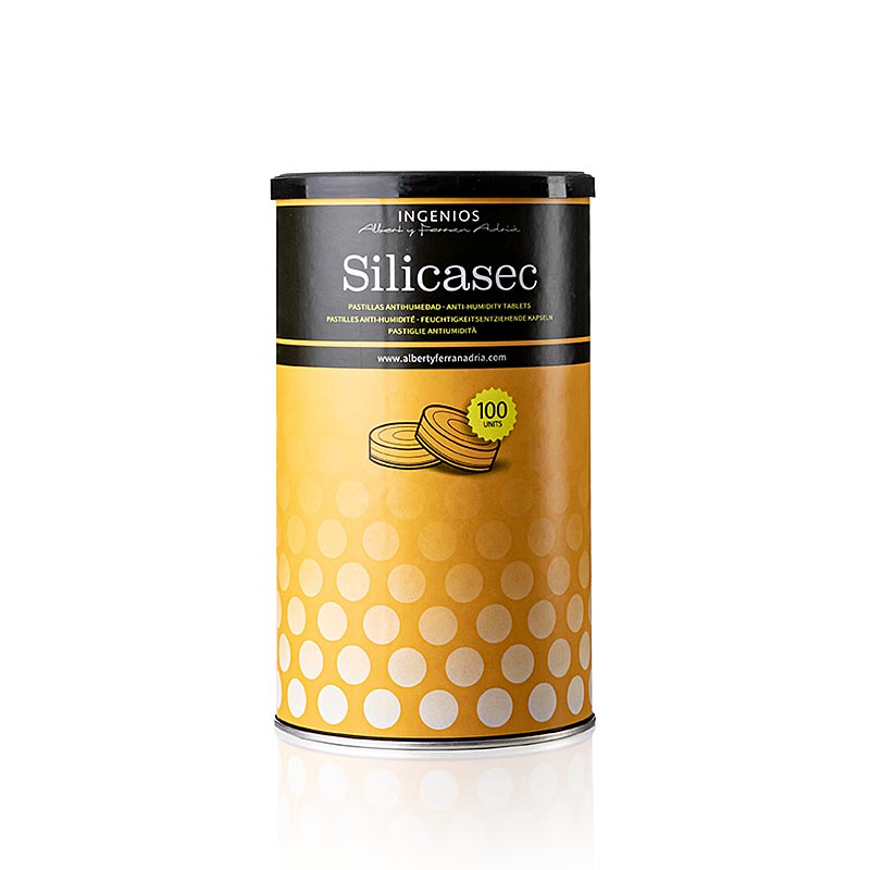 Silicasec wegwerp Trockentabs, hygroscopisch, voor voedsel - 100 St - PE-dosis