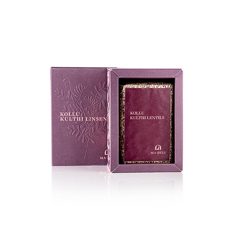 Thjerrezat Kollu Kulthi, varietet i vjeter nga Tamil Nadu, Indi, Ma - Deli - 500 g - kuti