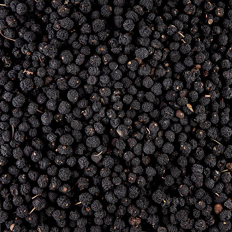 Boabe de piper tasmanian, intregi, negre - 250 g - sac