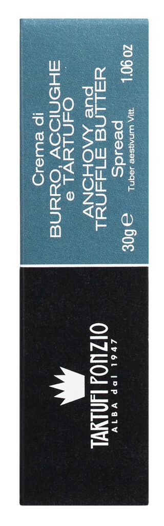 Crema di burro, acciughe e tartufo, gjalpe, krem acuge dhe tartufi, Tartufi Ponzio - 30 g - Pjese