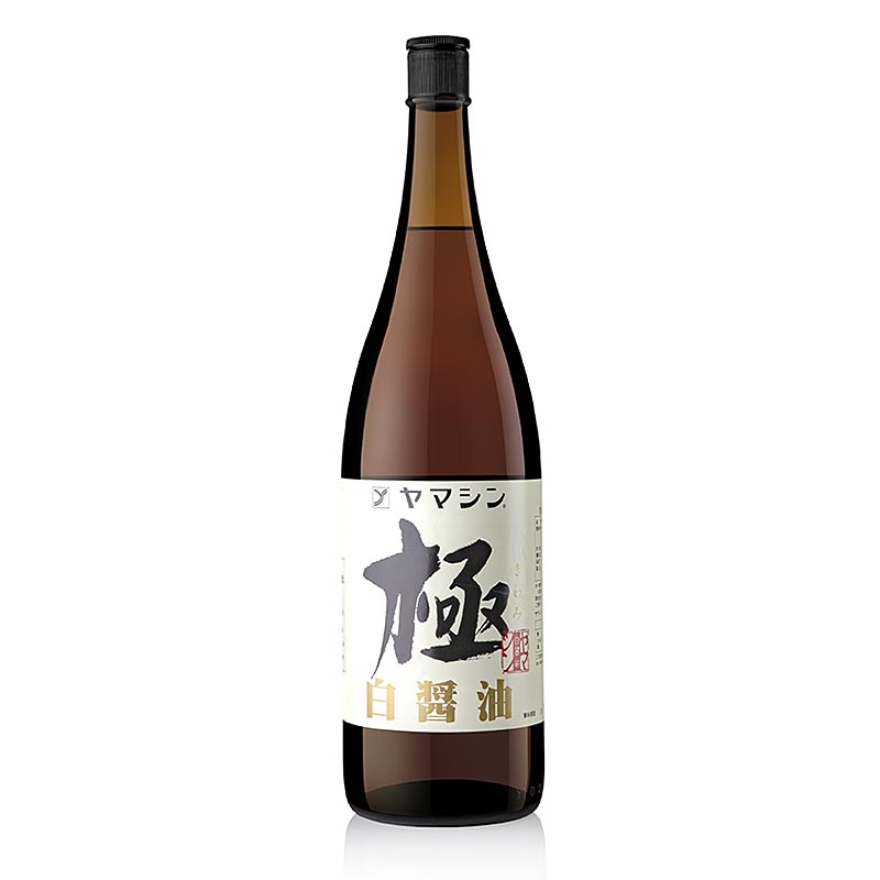 Shiro Shoyu - sauce d`assaisonnement tamari blanche (sauce soja), 100 % ble, Japon - 1,8 l - Bouteille