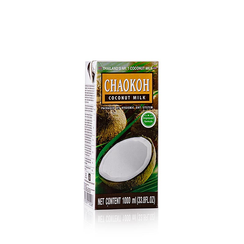 Latte di cocco, Chaokoh - 1 litro - Confezione tetra