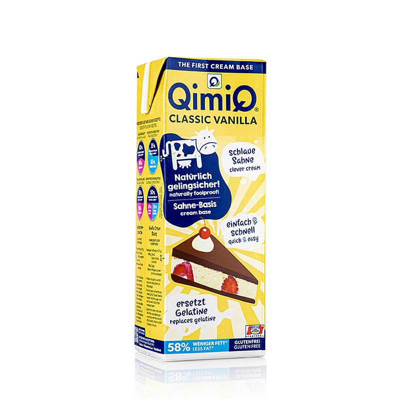 QimiQ Classic Vanille, für die süße Küche, 15% Fett - 1 kg - Tetra