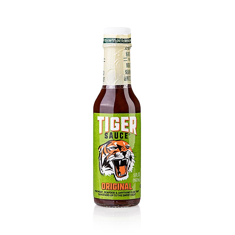 Australian Try Me Tiger, salsa de barbacoa i condiment, The Original - 147 ml - Ampolla