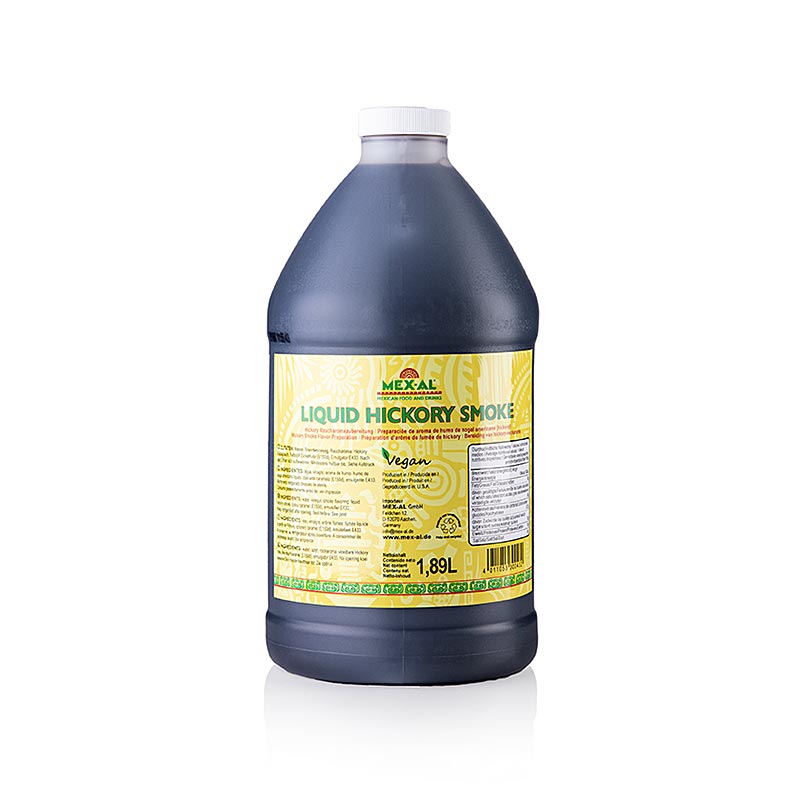 Liquid Hickory Smoke - nestemainen savu, jossa on hikkoriaromi - 1,89 litraa - kanisteri