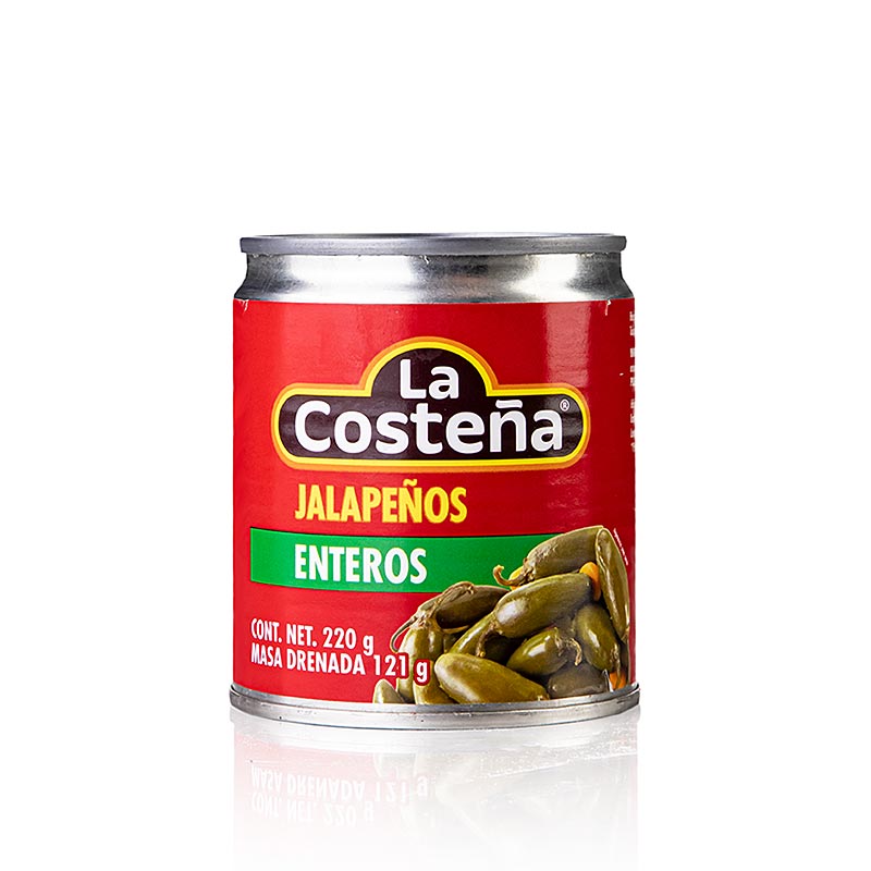 Chilli papricky - jalapenos, cele (La Costena) - 220 g - umet