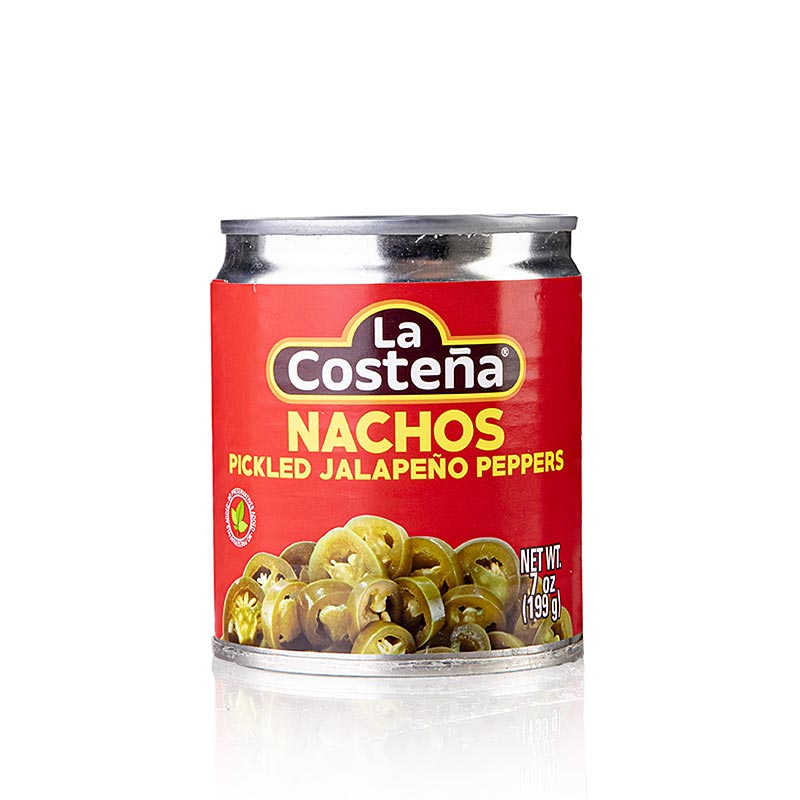 Papryczki chili - jalapeno, w plasterkach (La Costena) - 199g - Moc