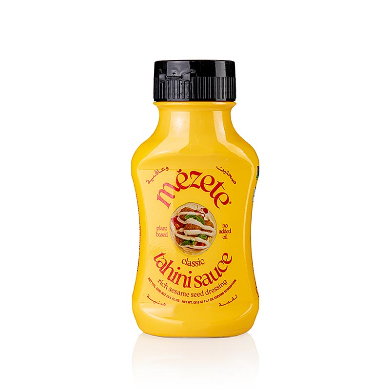 Gourmet Tahini Sauce, Sesamsauce, mezete - 300 ml - Pe - flasche