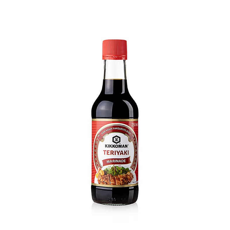 Teriyaki omaka - kot pomaka in marinada, Kikkoman - 250 ml - Steklenicka