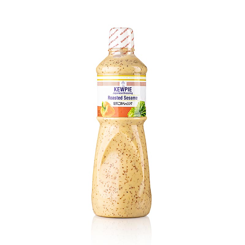Condimento al sesamo - Goma - condimento, per insalata, verdure, pasta, carne, Kewpie - 1 litro - bottiglia in PE