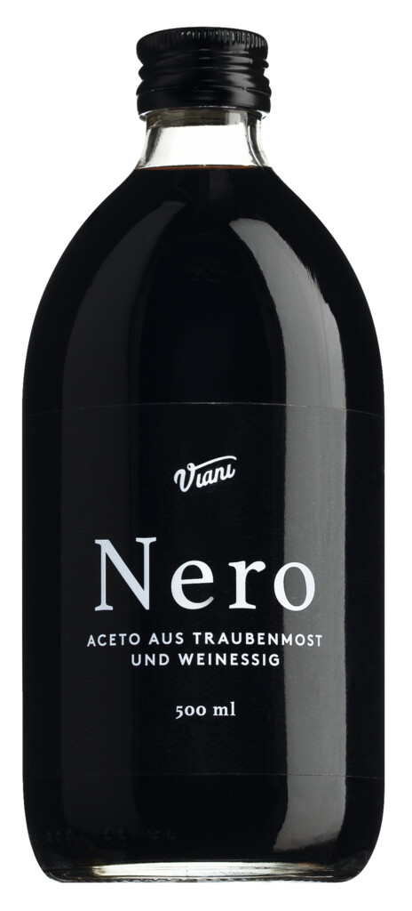 NERO - Aceto Balsamico, Balsamico ocet, Viani - 500 ml - Lahev