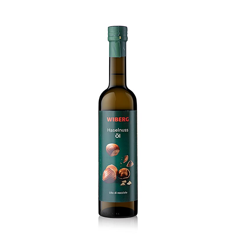 Wiberg mogyoroolaj, hidegen sajtolva, porkolt mogyorobol - 500 ml - Palackok