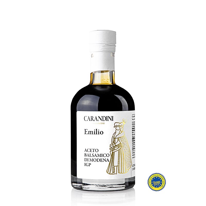 Aceto Balsamico di Modena PGI, Emilio Riserva (Ar), Carandini - 250 ml - Shishe