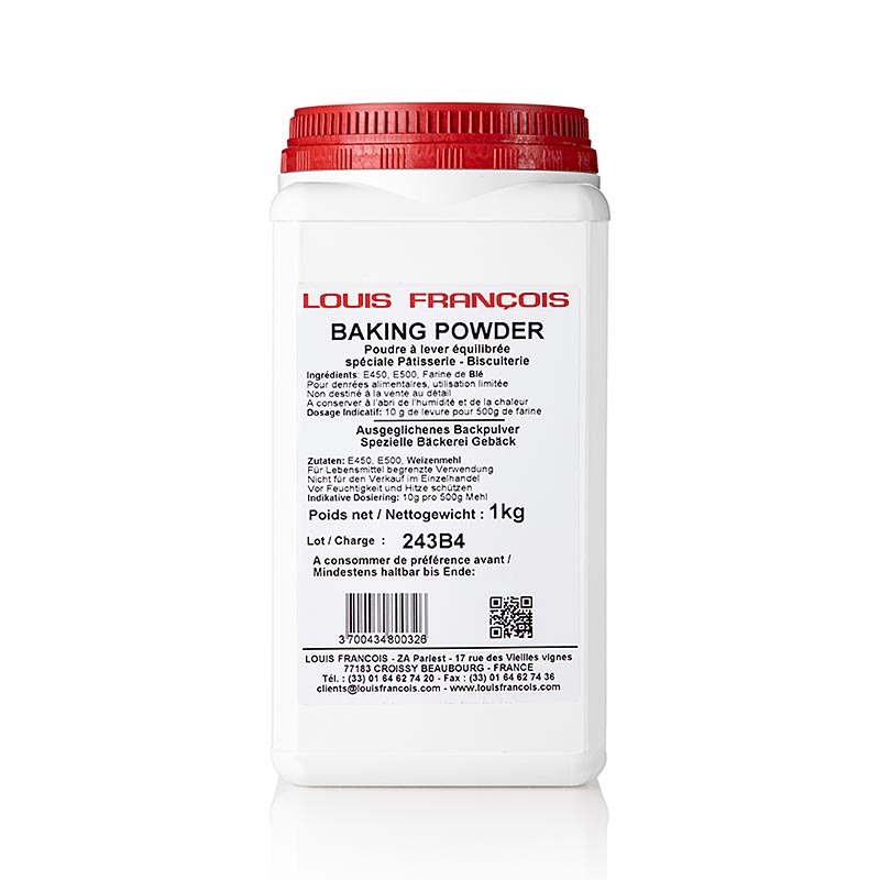 Polvo de hornear Louis Francois - 1 kg - poder