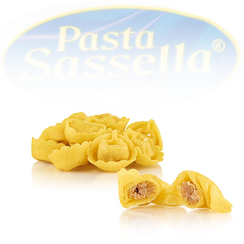 Verse tortellini met vleesvulling (rundvlees en varkensvlees), Sassella - 500g - tas
