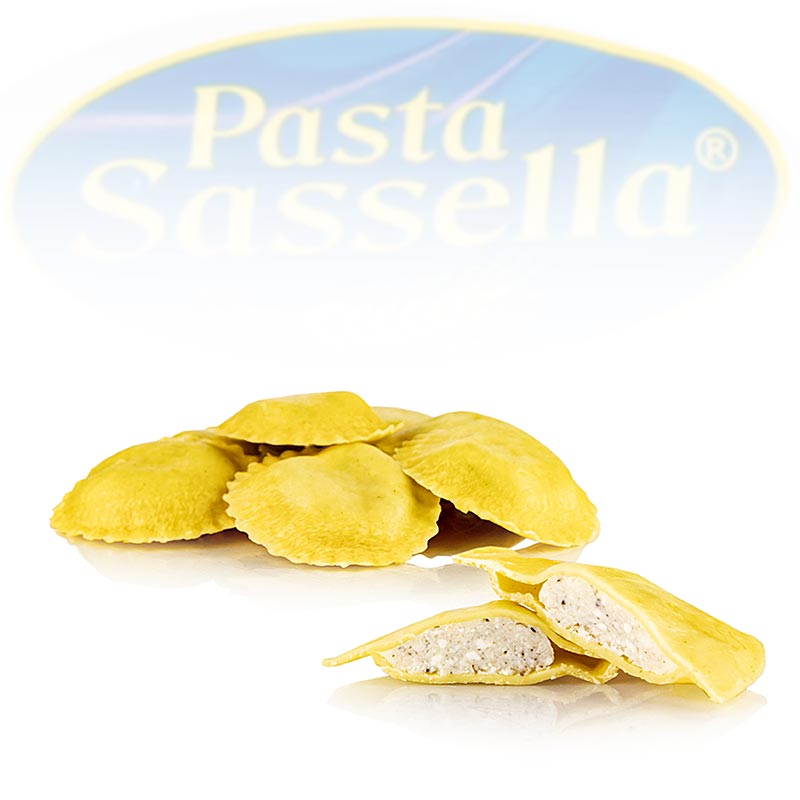 Friss agnolotti ricotta es szarvasgomba izzel, kerek es konnyu, sassella - 500g - PE hej