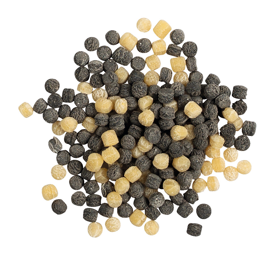 Fregola Nero di seppia, testenina napravljena od krupice durum psenice sa mastilom lignje, Lorenzo il Magnifico - 500 grama - torba