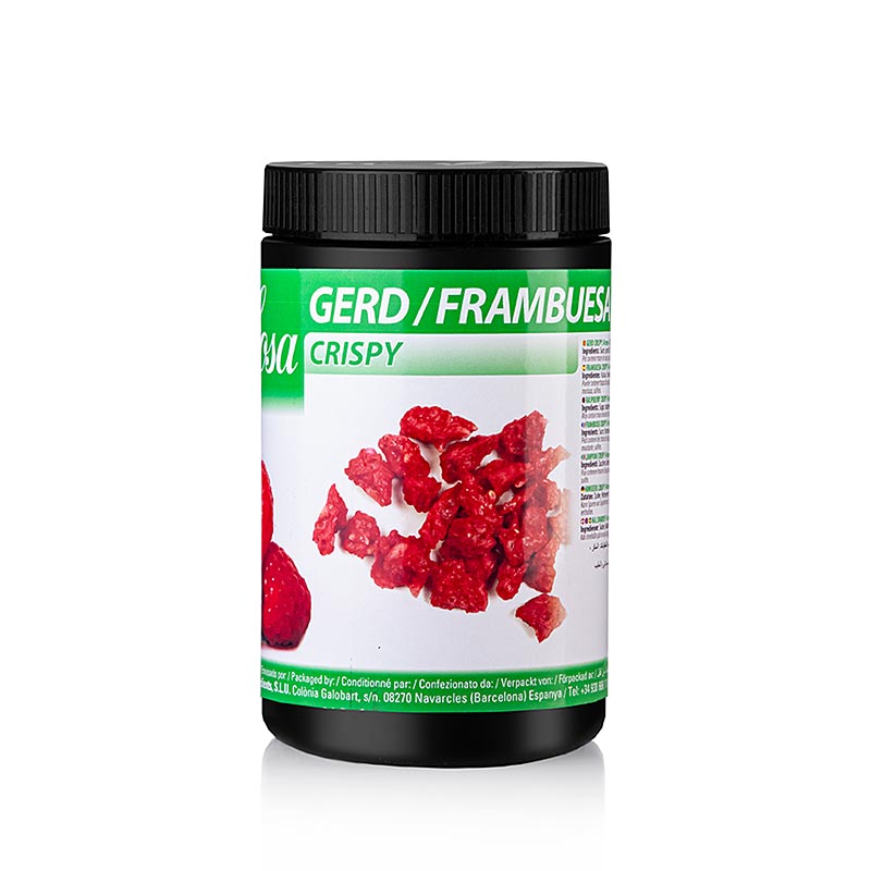 Sosa Framboesa Crocante, liofilizada, 5 - 8mm (43719) - 200 g - dose de PE