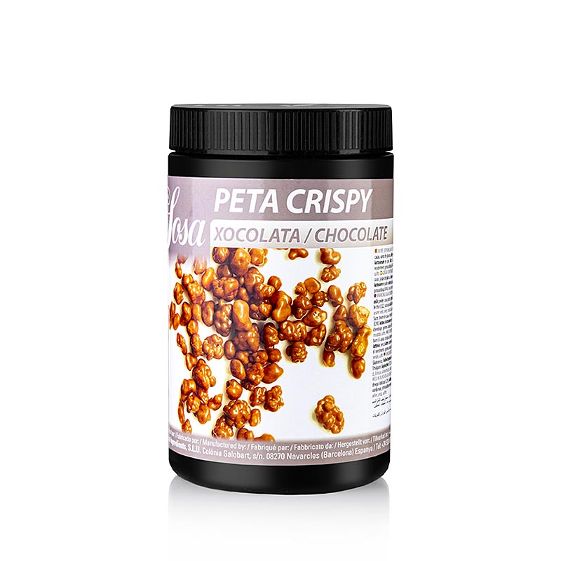 Sosa Peta Crispy, tackt med mjolkchoklad, Bang Fizzy (42040) - 900 g - PE-dos