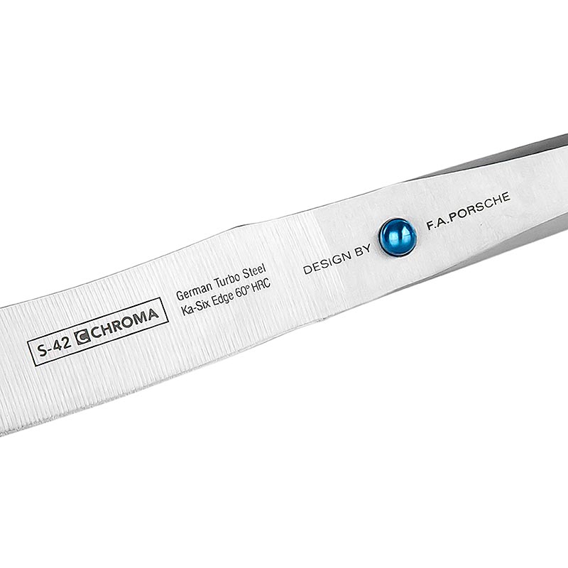 Cuchillo para fruta S42 Chroma Turbo con filo KA-SIX, 8 cm - 1 pieza - caja