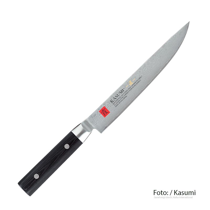 Kasumi MP - 08 Meistaraverk Damaskus kjothnifur, 20 cm - 1 stykki - kassa
