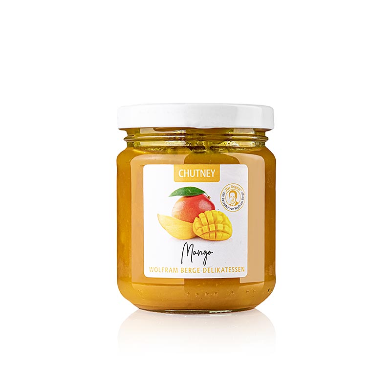 Mango Chutney, Wolfram Berge - 225 g - Glas