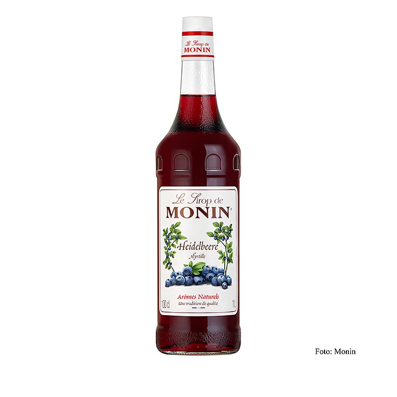 Monin Mustikkasiirappi - 1 litra - Pullo
