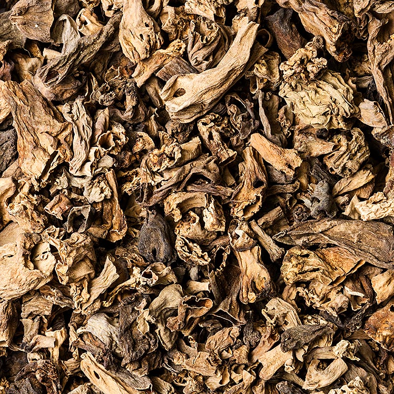 Cogumelo morel - apenas talos quebrados, secos - 250 g - bolsa