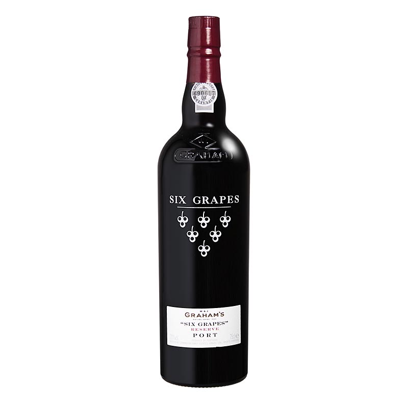 Graham`s - Six Grapes, reserve port wine, 20% vol. - 750 ml - Bottle Graham`s - Six Grapes, reserve port wine, 20% vol. - 750 ml - Bottle
