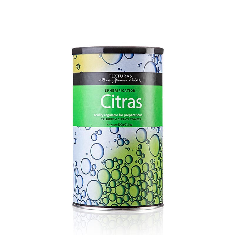 Citras (natriumcitrat), Texturas Ferran Adria, E 331 - 600 g - kan
