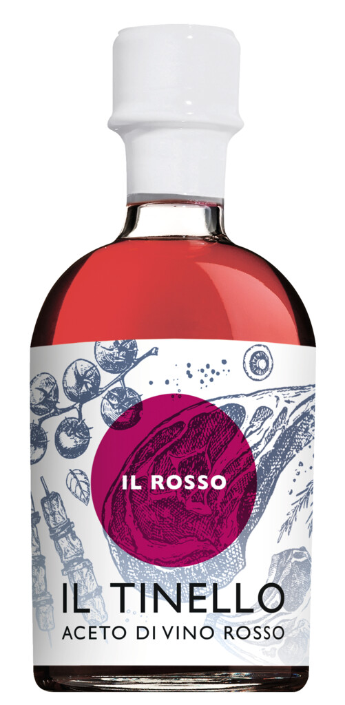 Aceto di vino rosso Il Tinello, Rotweinessig, Il Borgo del Balsamico - 250 ml - Flasche