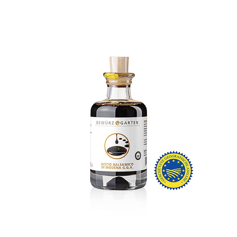 Spice Garden Aceto Balsamico di Modena IGP, bouteille decorative - 100 ml - Bouteille