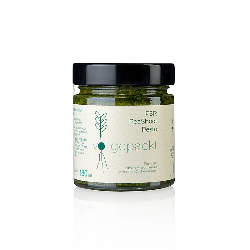 Pesto de Brotos de Ervilha BOSFOOD x Embalado - 180 ml - Vidro