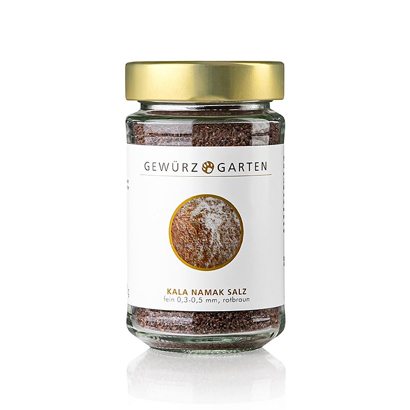 Spice Garden Kala - Namak - Sol, fina, crvenkastosmeda - 250 g - Staklo