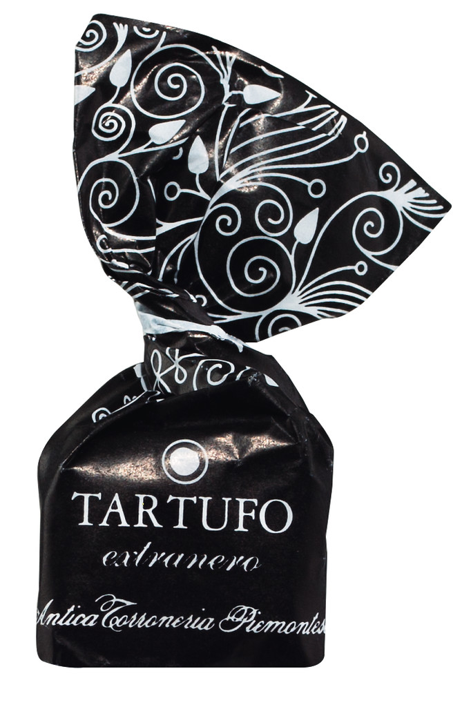 Extra chocolate truffles - black, loose, Tartufi dolci extraneri, ATP sfusi, Antica Torroneria Piemontese - 1.000 g - kg