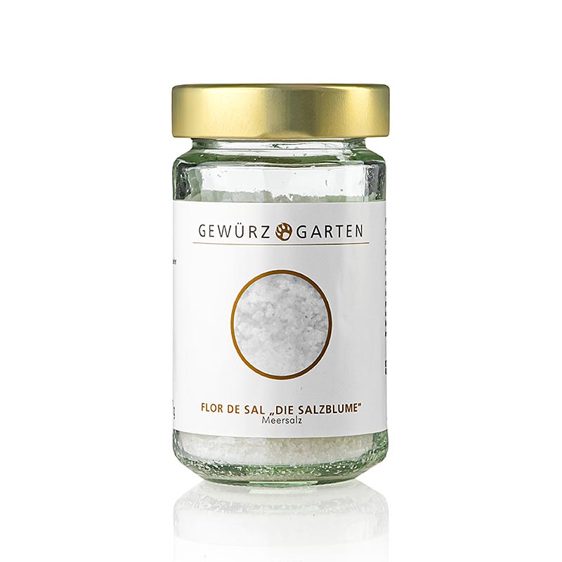 Spice Garden Flor de Sal, handmade - 120 g - Glass