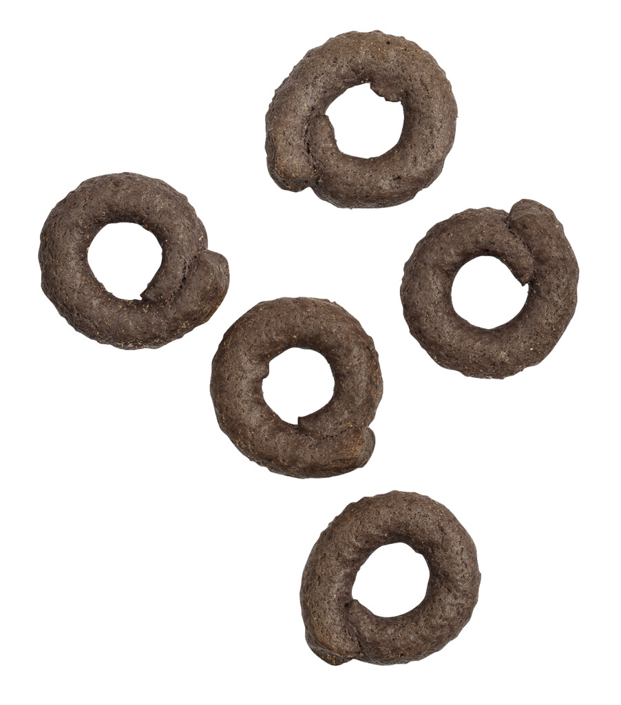 Taralli alle Olive nere Celline, salta kex med svarta cellinoliver, Terre dei Trulli - 250 g - vaska