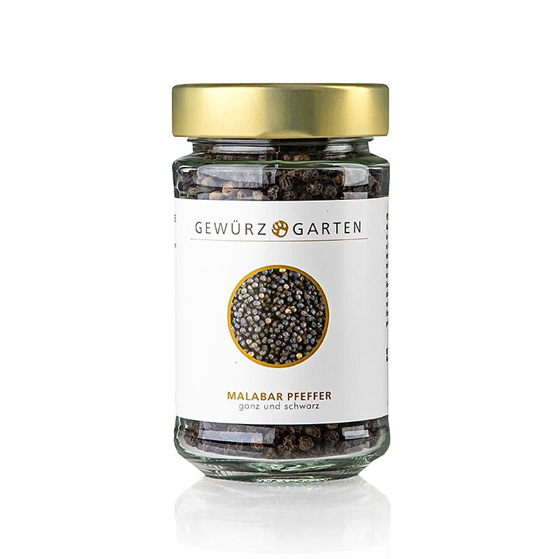 Spice Garden malabarsky pepr, cerny, cely - 120 g - Sklenka