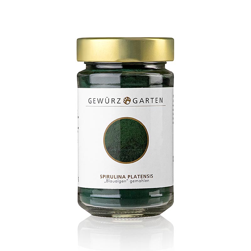 Spice Garden Spirulina platensis (blagrona alger), mald - 120 g - Glas
