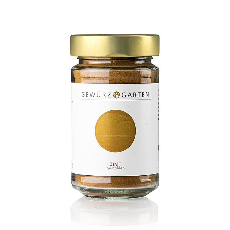 Przyprawa Garden Cynamon, mielony, Padang Cassia vera, pochodzenie Indonezja - 120g - Szklo