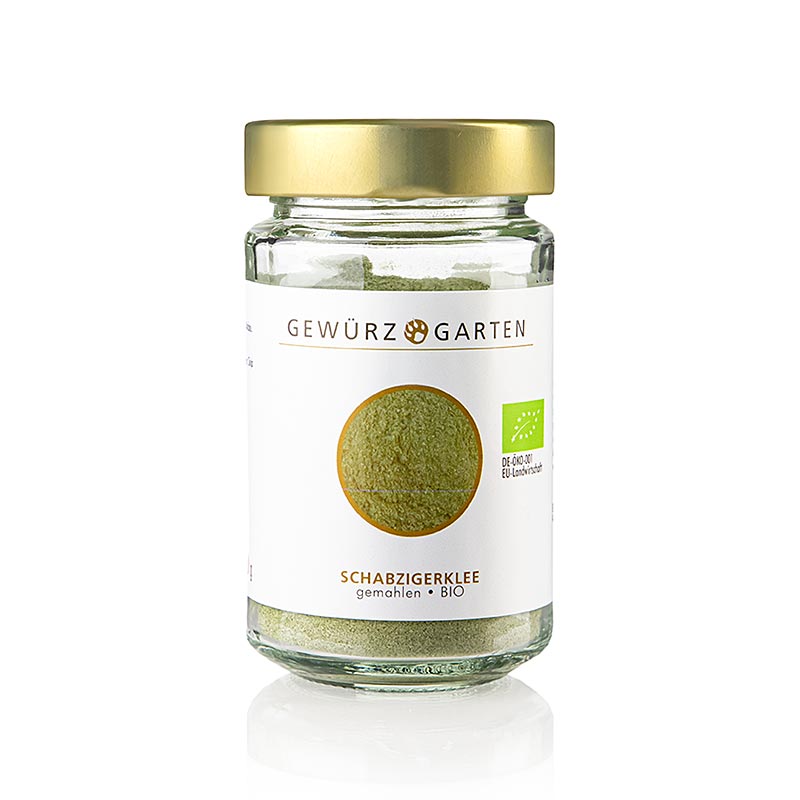 Kruidentuin Schabzigerklee, gemalen, BIO - 60 gram - Glas